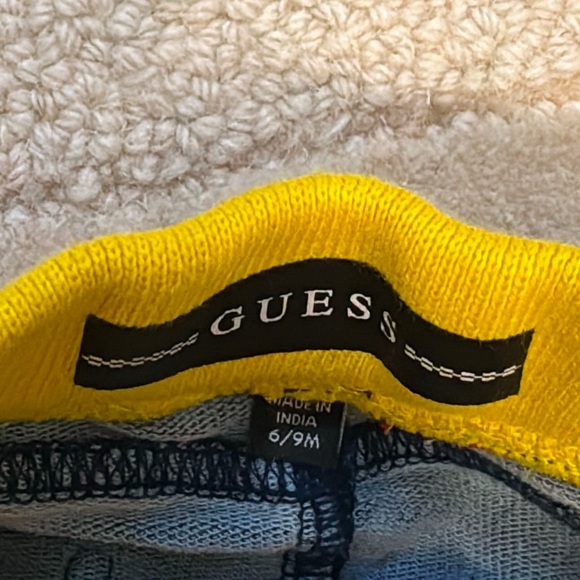 Guess Jean jegging pants colorful striped band logo on back pocket - Picture 4 of 4